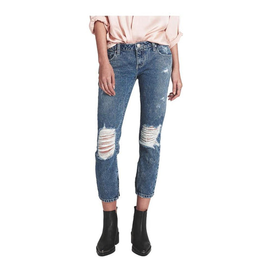 One Teaspoon Blue Cotton Jeans & Pant One Teaspoon Dark Slate Gray