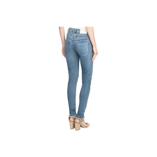 One Teaspoon Blue Cotton Jeans & Pant One Teaspoon Slate Gray