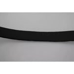 Dolce & Gabbana Black Velvet Silver Tone Metal Buckle Men Belt