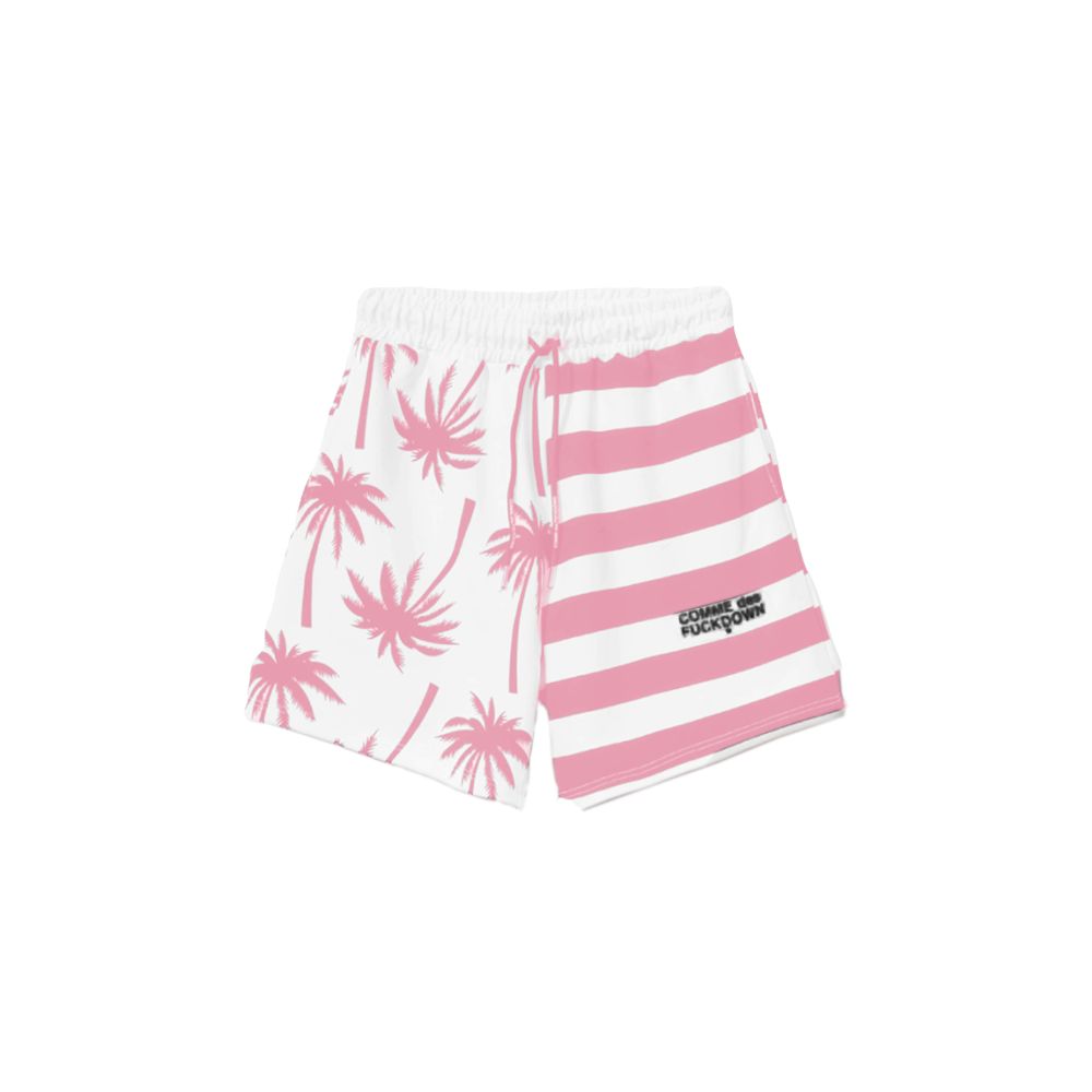 Comme Des Fuckdown Pink Cotton Women's Short