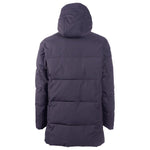 Emilio Romanelli Blue Polyester Men Jacket