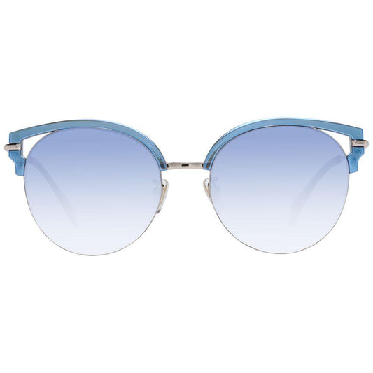 Police Blue Women Sunglasses Police Light Gray