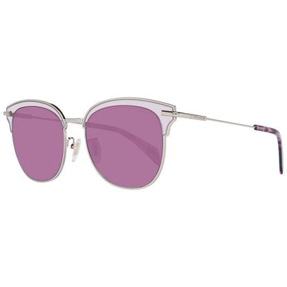 Police Burgundy Metal & Plastic Sunglasses