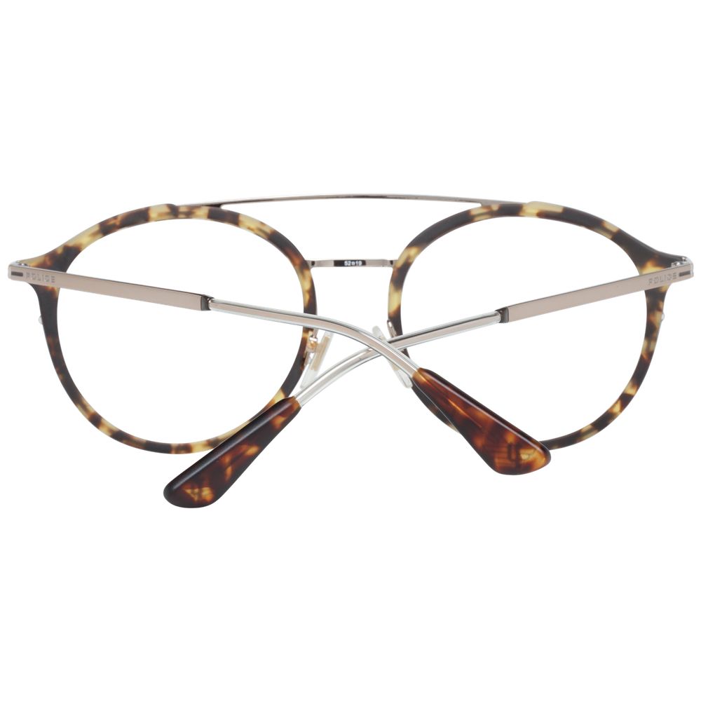 Police Brown Metal & Plastic Glasses (Frames)
