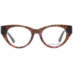 Marciano by Guess Brown Women Glasses Frame, plastic cat eye full-rim, includes branded case, no extra lens effect.
