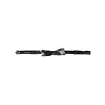 Dolce & Gabbana Black Floral Silk Adjustable Neck Men Bow Tie