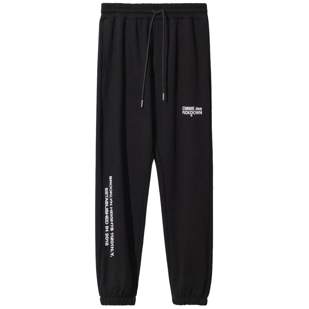 Comme Des Fuckdown Black Cotton Pant
