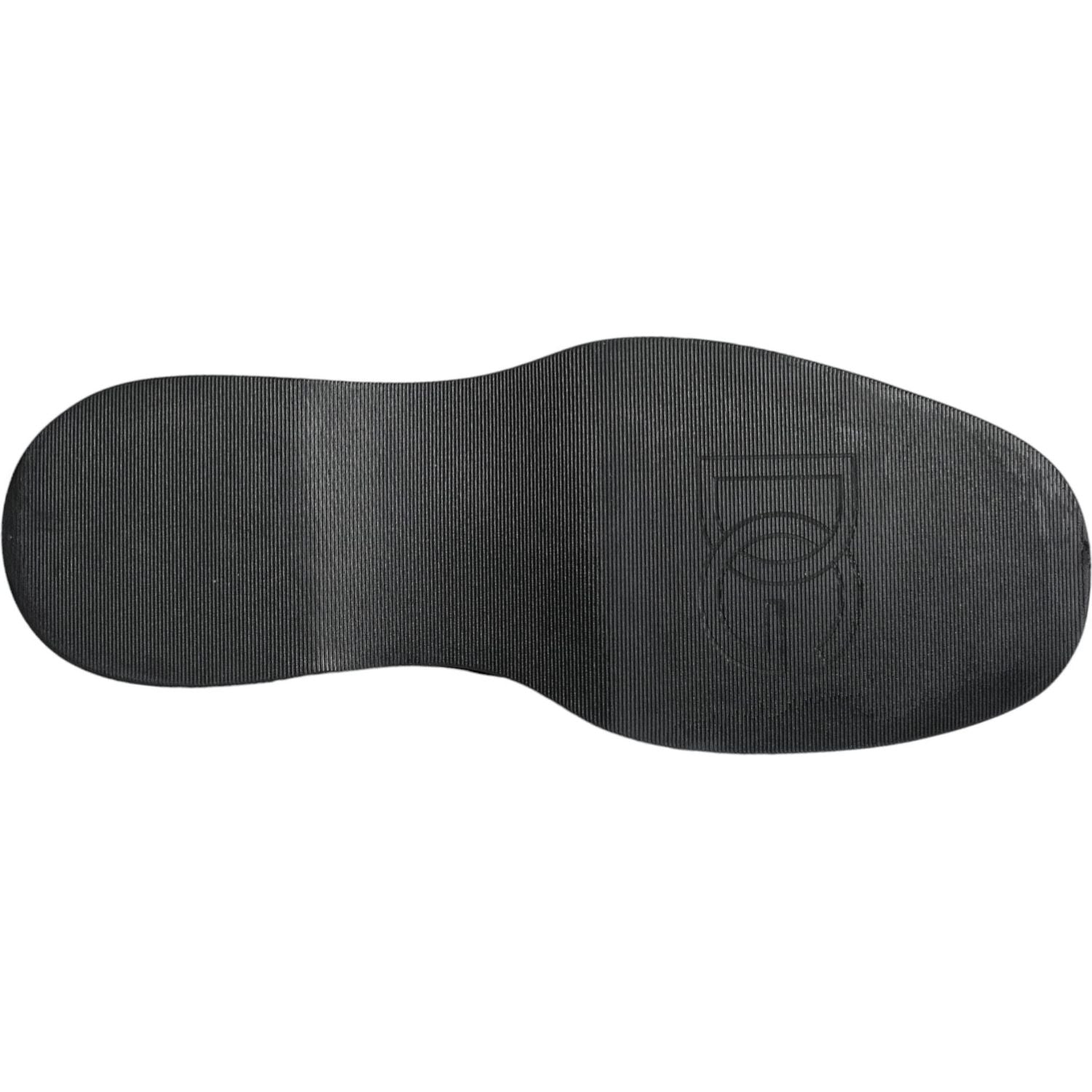 Dolce & Gabbana Black Calf Leather Derby Formal Dress Shoes