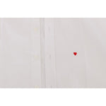 Moschino White Cotton Stretch Slim Fit Dress Shirt