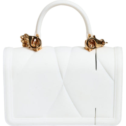 Dolce & Gabbana White Silicone Devotion Heart Cover Hand Bag Airpod Case
