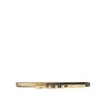 Dolce & Gabbana Gold Tone Brass Logo Branded Men Tie Clip Bar FASHION ACCESSORIES