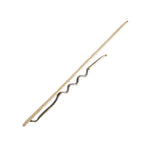 Dolce & Gabbana Gold Tone Brass Logo Branded Men Tie Clip Bar FASHION ACCESSORIES