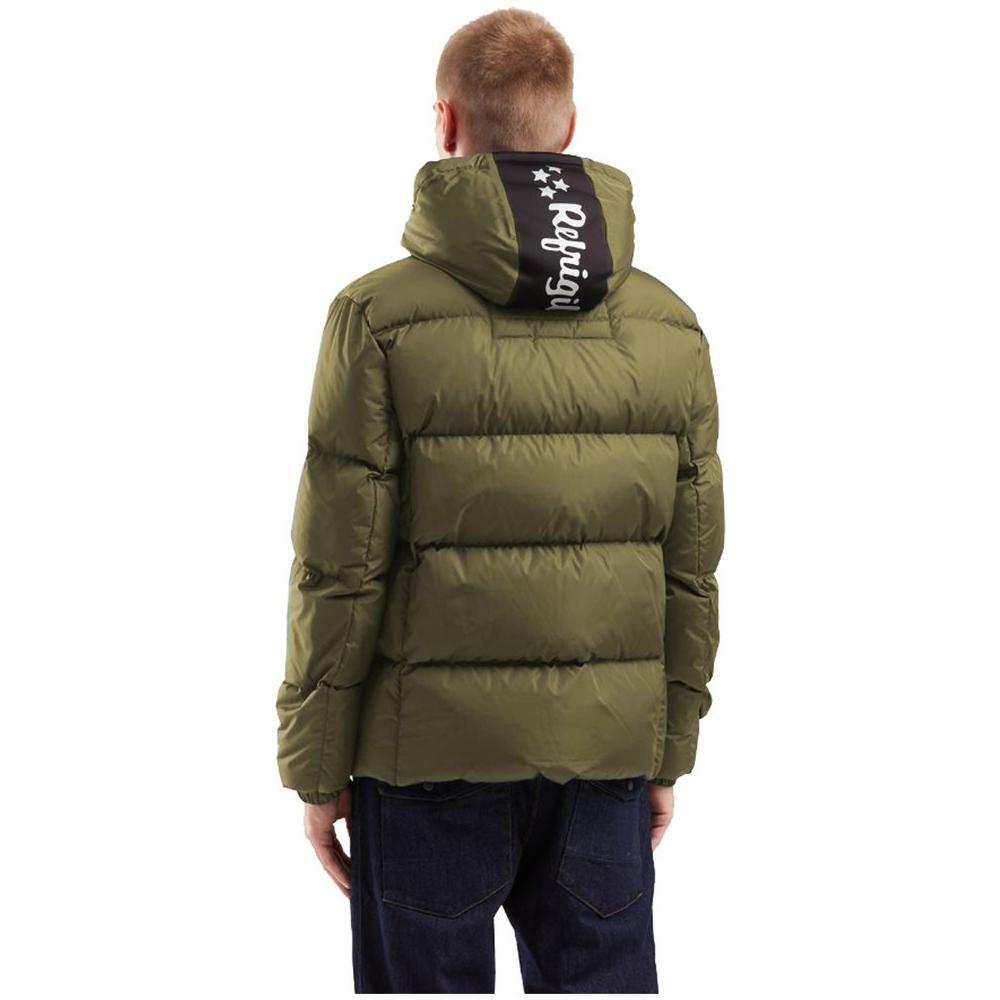 Refrigiwear Green Nylon Jackets & Coat