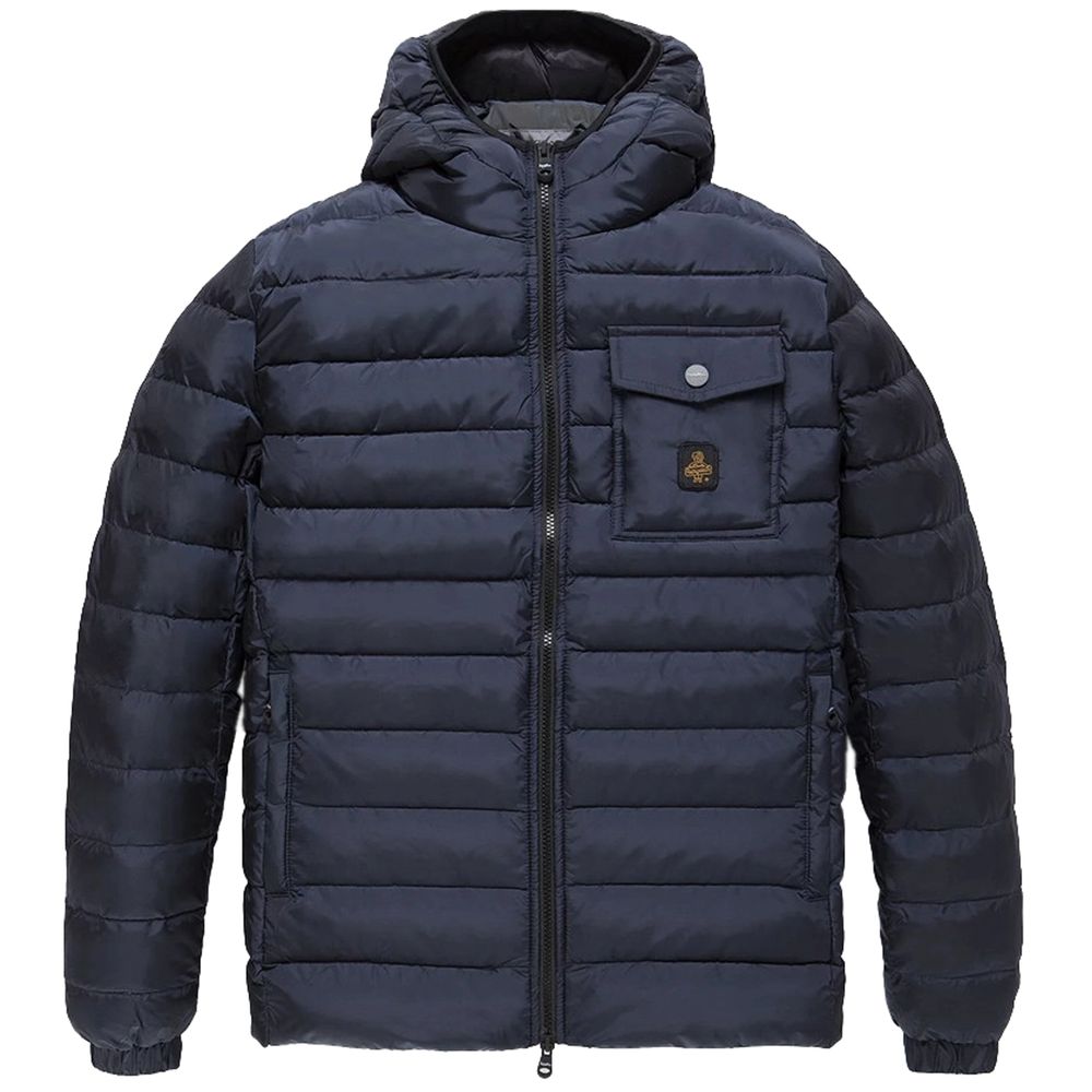 Refrigiwear Blue Nylon Jackets & Coat