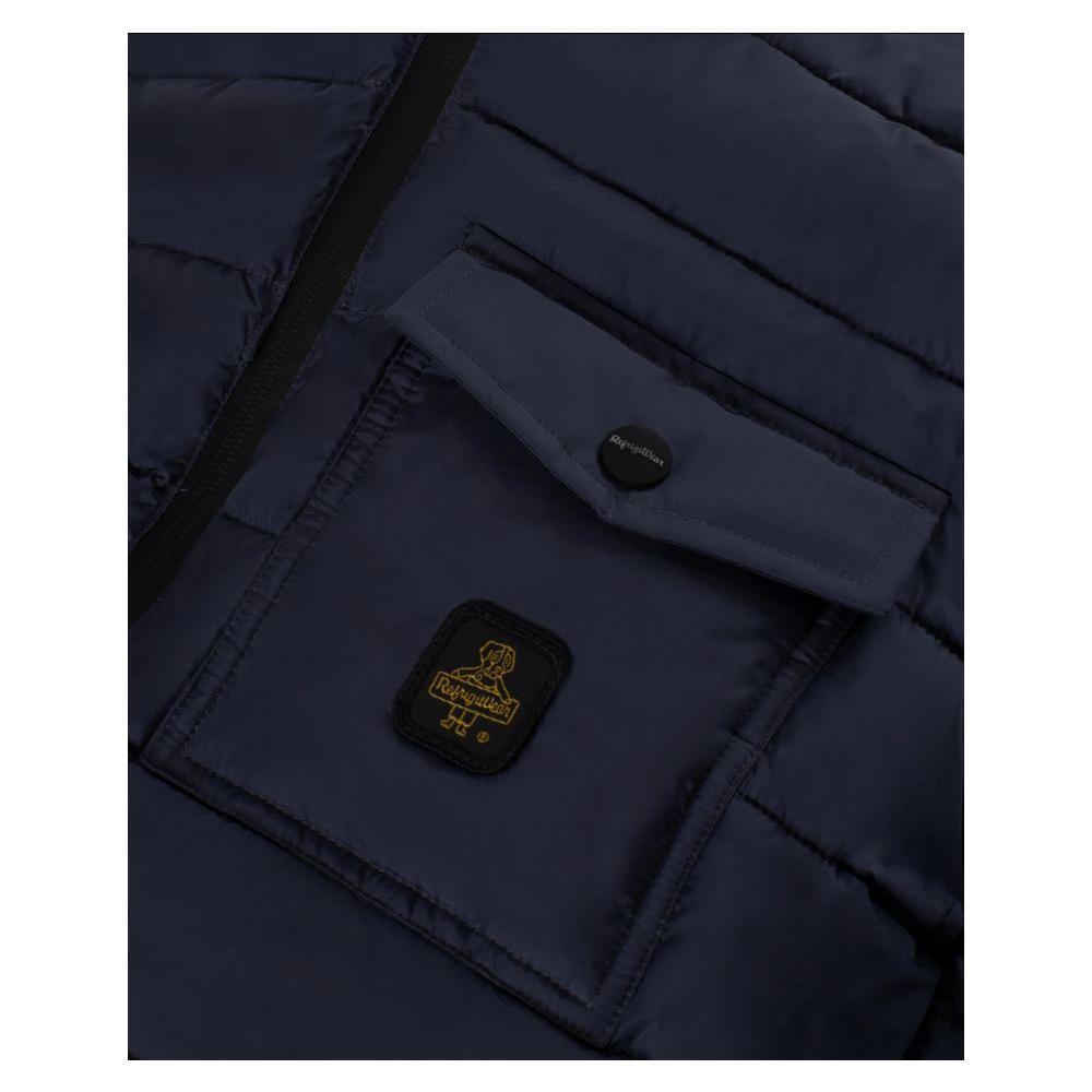 Refrigiwear Blue Nylon Jackets & Coat