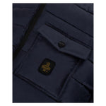 Refrigiwear Blue Nylon Men Jacket