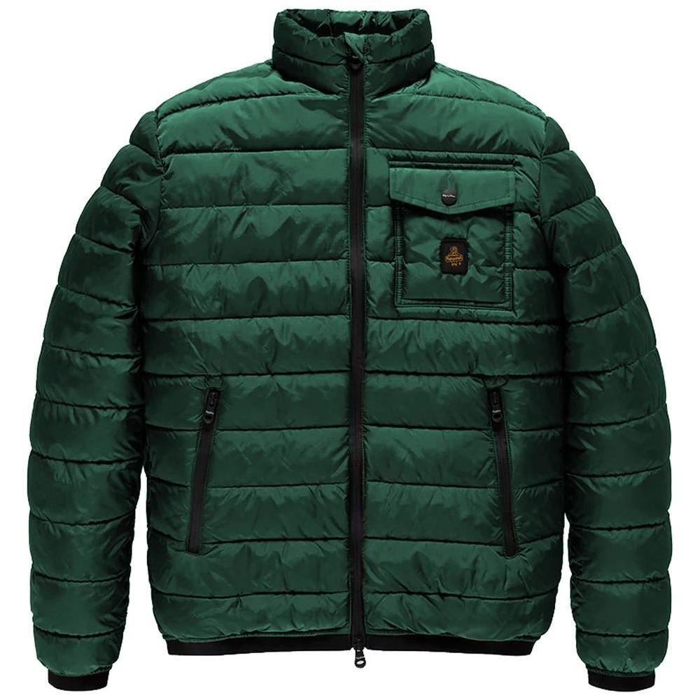 Refrigiwear Green Nylon Men Jacket