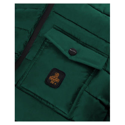 Refrigiwear Green Nylon Men Jacket