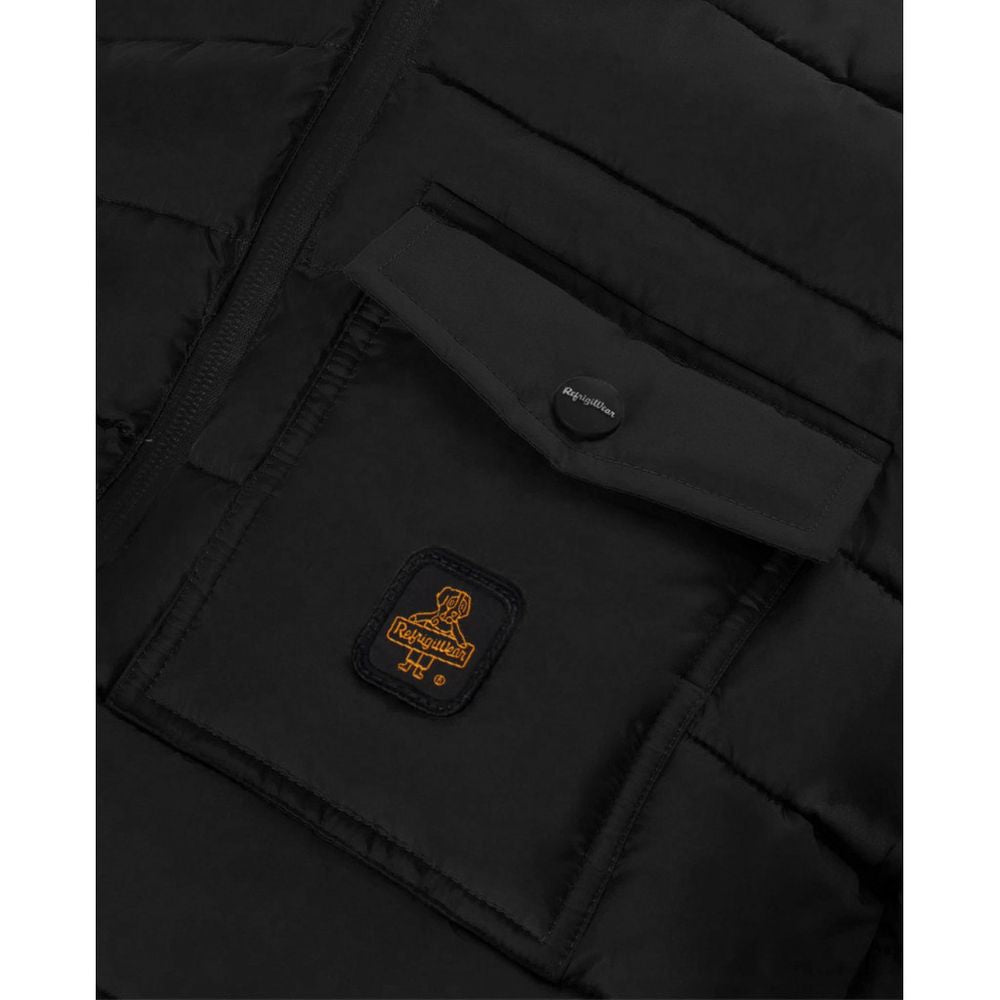 Refrigiwear Black Nylon Men Jacket