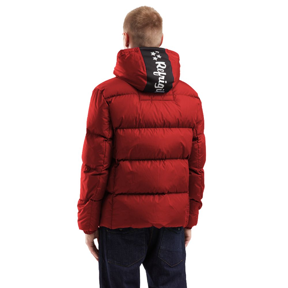 Refrigiwear Red Nylon Jackets & Coat