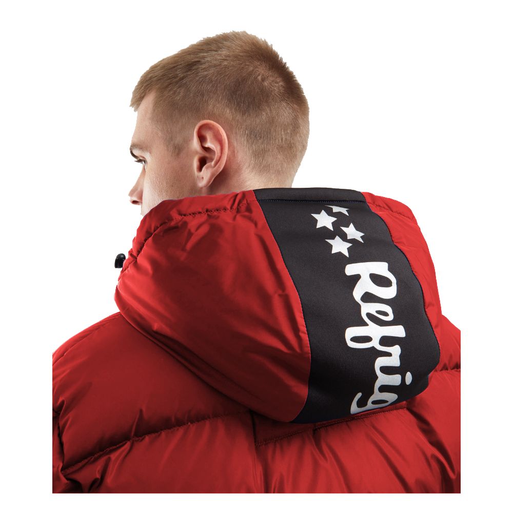 Refrigiwear Red Nylon Jackets & Coat