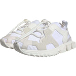 Dolce & Gabbana White Mesh Sorrento Trekking Sneakers Shoes LA12636-37