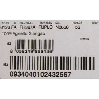 Dolce & Gabbana Black Xiangao Lamb Fur Beanie