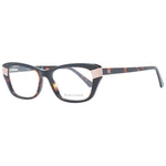 Marciano by Guess Brown Women Glasses Frame in full-rim rectangle style with brown plastic material, size 53-15-145, includes branded case.