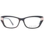 Marciano by Guess Brown Women Glasses Frame, full-rim plastic rectangle style, with demo lenses, includes branded case.