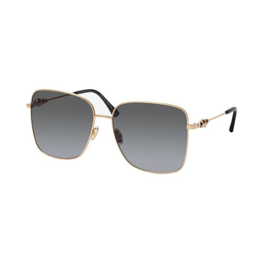 Jimmy Choo Gold Metal Sunglasses Jimmy Choo Slate Gray