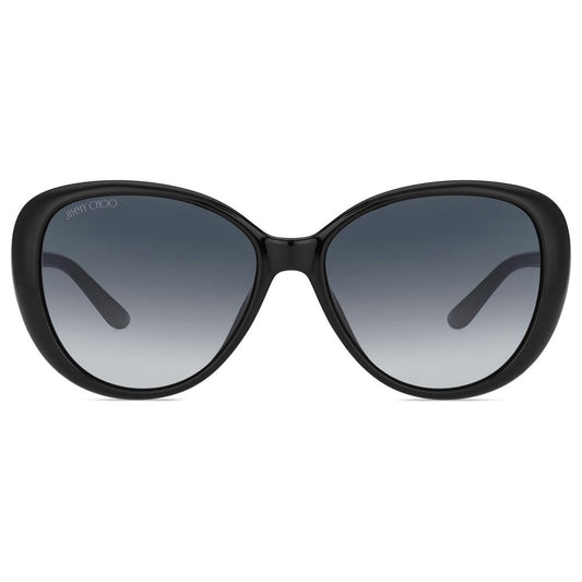 Jimmy Choo Black Injected Sunglasses Jimmy Choo Dim Gray