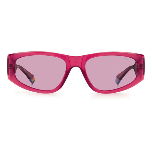Polaroid Red Plastic Sunglasses Polaroid Gray