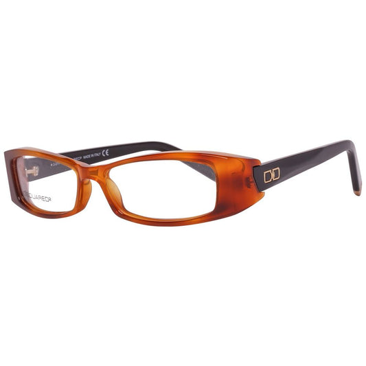 Dsquared² Brown Plastic Frames with 51/14/135mm measurements for women, model DQ5020-053-51, in filter 3 plastic material.