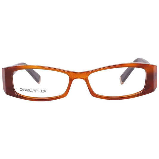 Dsquared² Brown Plastic Frames, women's glasses model DQ5020-053-51, featuring brown plastic material with measures 51/14/135 mm.