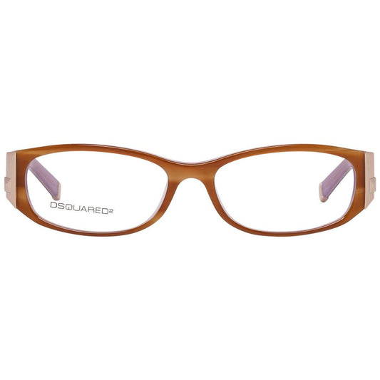 Dsquared² Brown Plastic Frames - DQ5053-053-53 Women's Glasses with 53/15/130 mm dimensions and Filter 3.