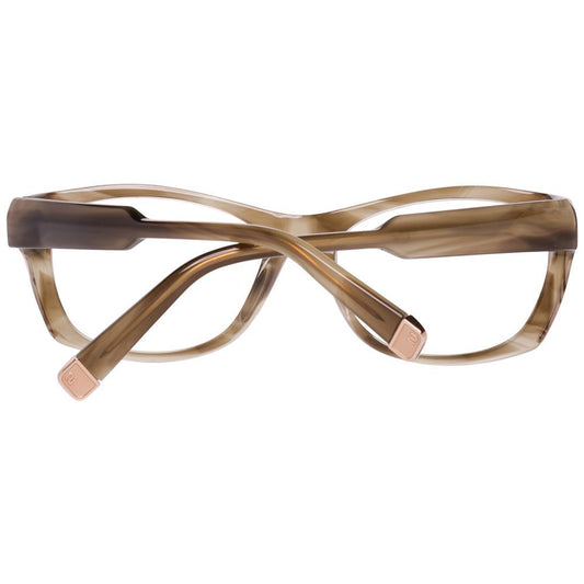 Dsquared² Brown Plastic Frames - Stylish men's eyewear DQ5077-098-54 with CR39 plastic lens, brown color, measures 54/16/135 mm.