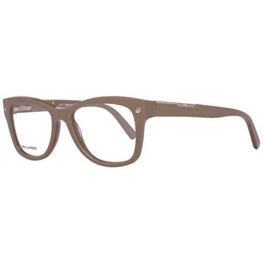 Dsquared² Brown Plastic Frames, men's glasses model DQ5136-057-51, brown color, plastic material, size 51/17/145 mm.