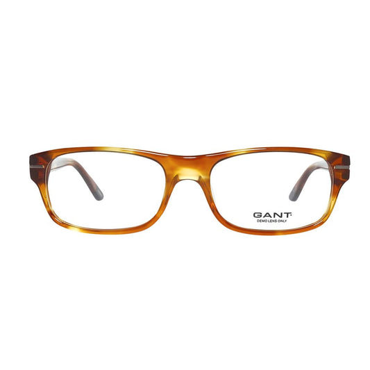 Gant Brown Plastic Frames - Men's glasses model GFELIXAMBHN53 in brown color with plastic material. Size: 53/17/140 mm. Stylish eyewear.