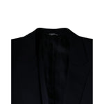 Dolce & Gabbana Dark Blue Formal Tuxedo 2 Piece Suit