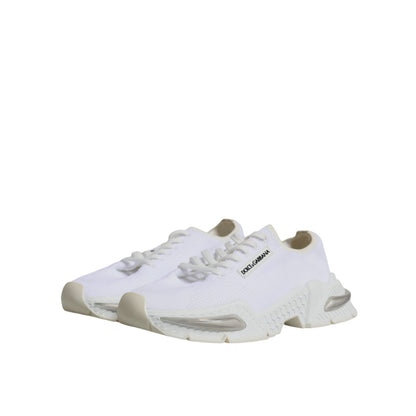 Dolce & Gabbana White Airmaster Low Top Men Sneakers Shoes