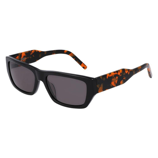 DKNY Black Acetate Sunglasses DKNY Dark Slate Gray