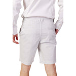Armani Exchange White Cotton Bermuda AR-10995700008-W28