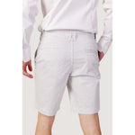 Armani Exchange White Cotton Bermuda AR-10995700008-W28