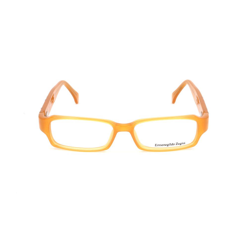 Ermenegildo Zegna Yellow Plastic Frames, unisex, size 51/15/135mm, stylish glasses