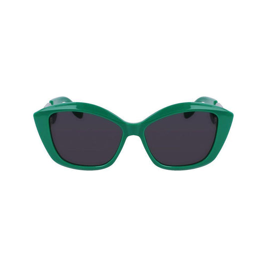 Karl Lagerfeld Green Injected Sunglasses Karl Lagerfeld Dark Slate Gray