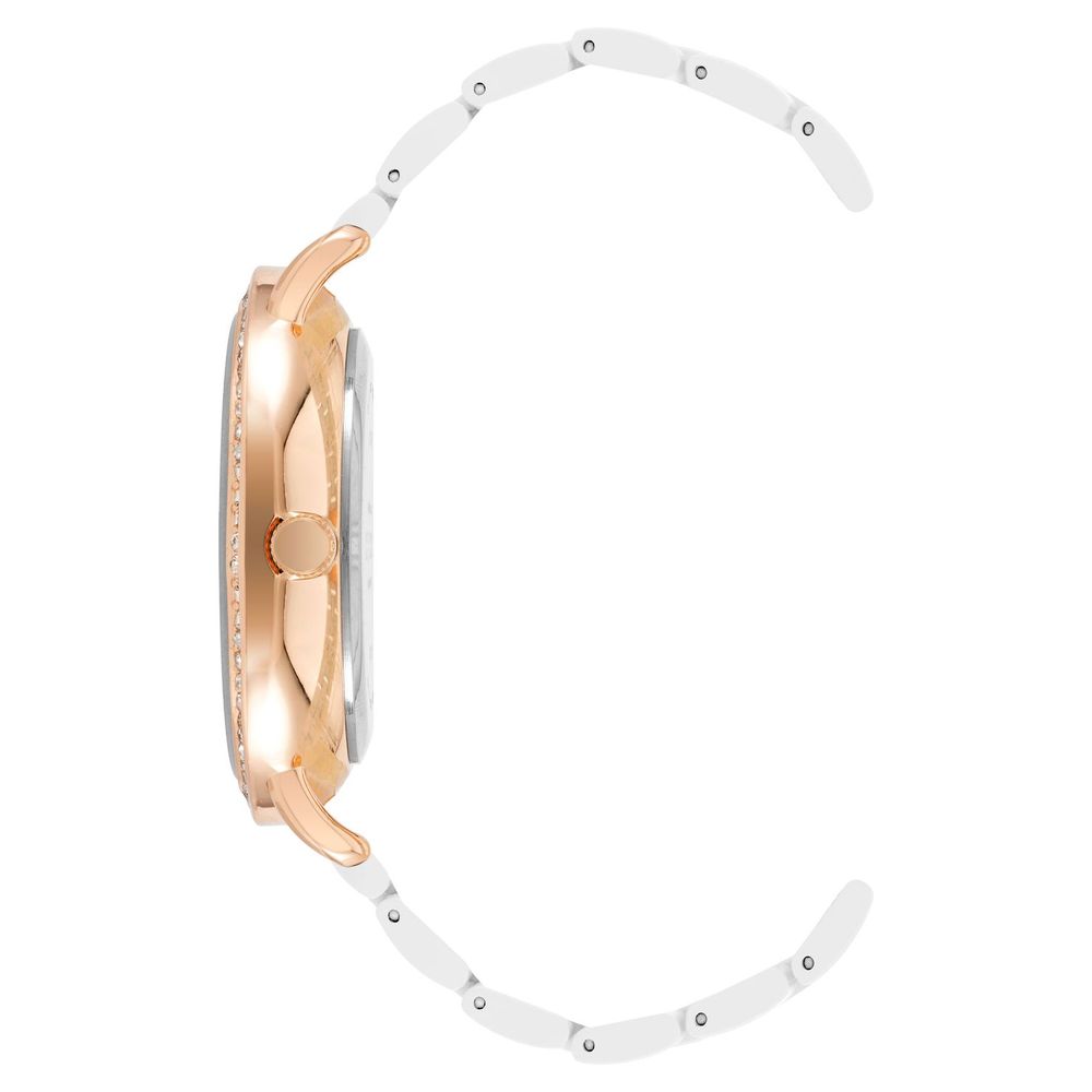 Juicy Couture White Metal Dress Watch