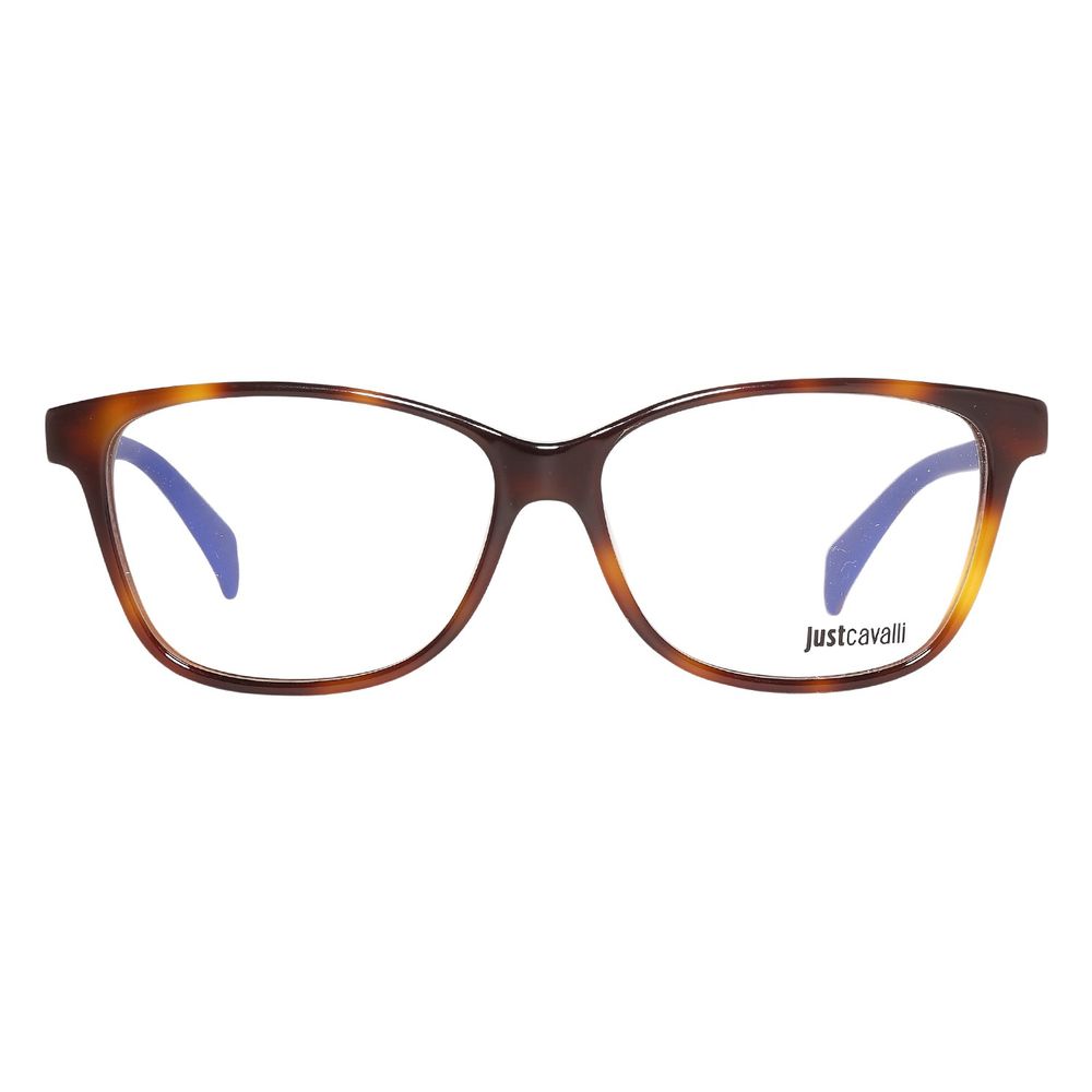 Just Cavalli Brown Plastic Frames JC0686-052-54, women's eyeglasses with 54/13/140 mm size, brown plastic material