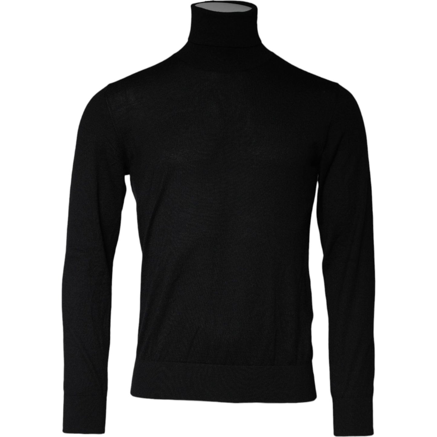 Dolce & Gabbana Black Long Sleeve Turtleneck Pullover Sweater TSH86992-48