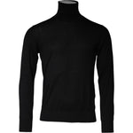 Dolce & Gabbana Black Long Sleeve Turtleneck Pullover Sweater TSH86992-48
