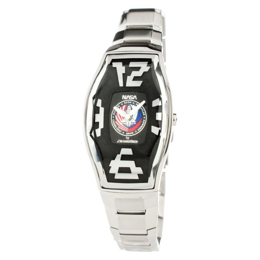 Chronotech Silver Stainless Steel Dress Watch